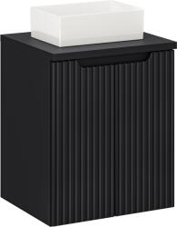 Comad Készlet szekrény Comad Nova Black NOVA BLACK D2 82-50-2D, mosdótál Comad Gaja UN-GAJA35-SW 78570A(35), NOVA BLACK B 89-50
