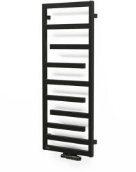 Oltens Flamma fürdőszoba radiátor dekoratív 121x50 cm fekete matt 55015300 (55015300)