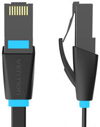 Vention Lapos hálózati kábel UTP CAT6 Vention IBJBS RJ45 Ethernet 1000Mbps 25m fekete