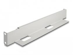 Delock 19 befogó keret állítható hosszúsággal 368 - 600 mm hálózati kabinet számára 1U 2 db. (66886)