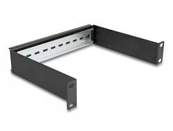Delock 10 DIN sin panel 1U fekete (66897)