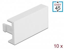Delock Easy 45 modul takaró lemez 45 x 22, 5 mm 10 db. fehér (81301)
