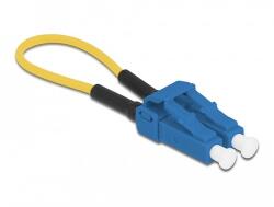 Delock Optikai szálas hurok adapter LC / UPC szimpla mód kék (86924)