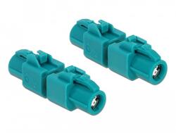 Delock Adapter HSD Z hüvely és HSD Z hüvely (90485)