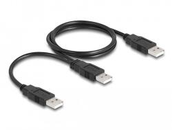 Delock USB 2.0 kábel A-típusú a 2 x A-tipusú 70 cm (80000)