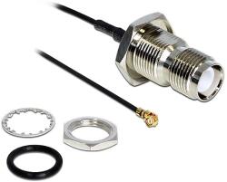 Delock I-PEX dugó > RP-TNC Jack adapter, 200 mm (88464)