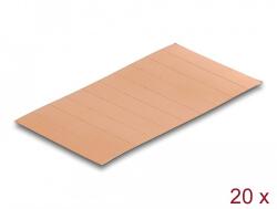 Delock Öntapadós rézcsík 35 x 7 mm 200 db. (66974)