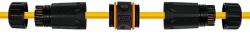 LogiLink Patch kábel inline csatoló kültéri, Cat. 6A, IP68 vízálló (NP0086)