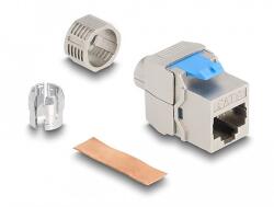 Delock Keystone Module RJ45 aljzat az LSA Cat. 8.1-hez szerszámmentes (87059)