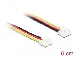 Delock Univerzális IOT Grove kábel 4 db. tűs apa - 4 db. tűs apa 5 cm (86951)