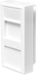 LogiLink French Face Plate modular insert 22.5*45 mm, white (NF0001)