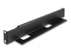 Delock 19 befogó keret állítható hosszúsággal 368 - 600 mm hálózati kabinet számára 1U 2 db. (66885)