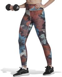 adidas Performance adidas Training Essentials Printed High-Waisted Leggings S | Femei | Colanți | Argintiu | HK9996
