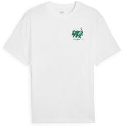 PUMA GRAPHICS SUPER PUMA FOOTBALL Relaxed Tee M | Bărbați | Tricouri | Alb | 628007-02