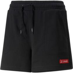 PUMA X COCA COLA High Waist Shorts TR S | Femei | Pantaloni scurți | Negru | 536167-01
