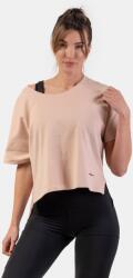 NEBBIA The Minimalist Crop Top FGLG M-L | Femei | Tricouri | Roz | 417-SALMON (417-SALMON)