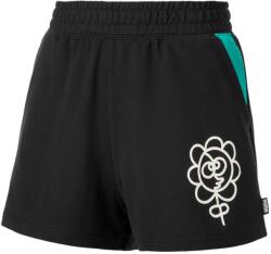 PUMA x MR DOODLE Shorts S | Femei | Pantaloni scurți | Negru | 530663-01