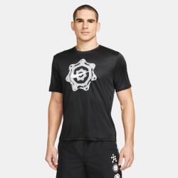 Nike Dri-FIT Wild Run Miler 2XL | Bărbați | Tricouri | Negru | DM4715-010