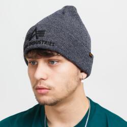 Alpha Industries 3D Beanie UNI | Bărbați | Căciuli de iarnă | Gri | 168910-315 (168910-315)