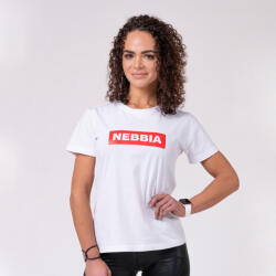 NEBBIA Women's T-Shirt XS | Femei | Tricouri | Alb | 592-WHITE
