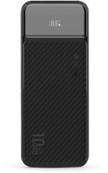DEVIA Smart Series Digital Display PD 20W powerbank - 10.000 mAh - fekete (ST111547)
