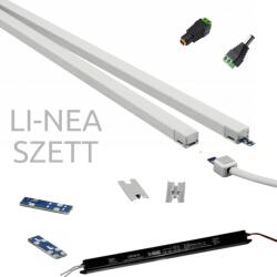 LEDISSIMO LED pultvilágító szett , 2 x 86 cm , 2 x 12.2W , természetes fehér , 1100 lm/db , hálozati , LI-NEA (szett-408581-2)
