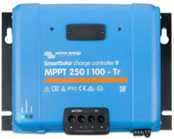 Victron Energy SmartSolar MPPT 250/100-Tr VE. Can 12V / 24V / 36V / 48V 100A napelemes töltésvezérlő (SCC125110412)