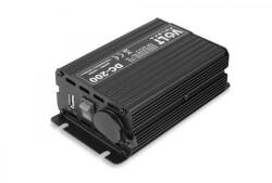 VOLT Polska Volt Polska DC 200 Feszültségcsökkentő 15A 24V-ról 12V-ra feszültségátalakító szivargyújtóval (VP-4ZDC200USB)