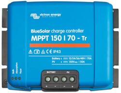 Victron Energy BlueSolar MPPT 150/70-Tr 12V / 24V / 36V / 48V 70A napelemes töltésvezérlő (SCC010070200)