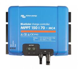 Victron Energy BlueSolar MPPT 150/70-MC4 12V / 24V / 36V / 48V 70A napelemes töltésvezérlő (SCC010070300)