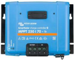 Victron Energy SmartSolar MPPT 250/70-Tr 12V / 24V / 36V / 48V 70A napelemes töltésvezérlő (SCC125070221)