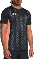 Under Armour Challenger Training Printed Short Sleeve Rövid ujjú póló 1387163-001 Méret M