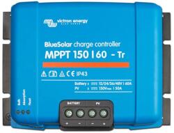 Victron Energy BlueSolar MPPT 150/60-Tr 12V / 24V / 36V / 48V 60A napelemes töltésvezérlő (SCC010060200)