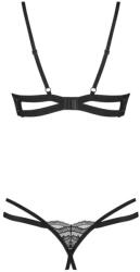  Nyitott tanga és melltartó szett - Nutris 2-pcs crotchless set xs/s