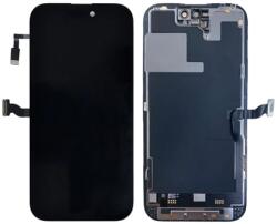 Apple iPhone 14 Pro, LCD kijelző érintőplexivel + ragasztó, fekete High Gammut (HG)