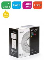 KELine KE300S24LSOH-Dca-RLX Giga kábel FTP 4x2xAWG24 Cat. 5E, LSOH halogénmentes 305m, Euroclass Dca (KE300S24LSOH-Dca-RLX) - hik-online