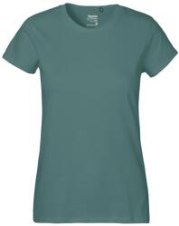 Neutral Női póló Classic organikus Fairtrade biopamutból - Teal | M (NE-O80001-1000329544)