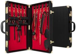 Bedroom Fantasies - 11 részes BDSM bőrönd (fekete) - sexshopcenter