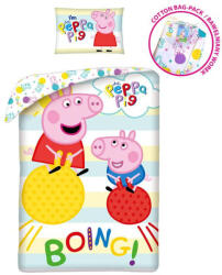 Peppa malac Boing ágyneműhuzat 140×200cm, 70×90 cm