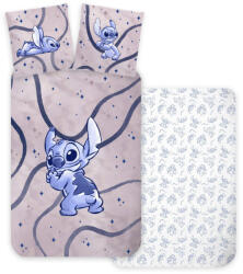 Lilo és Stitch Disney Lilo és Stitch, A csillagkutya Stellar Waves gyerek, ovis ágyneműhuzat 100×135 cm, 40×60 cm