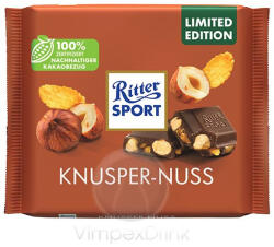 Ritter SPORT Knusper Nuss Tejcs. 100g - delfinbuvar