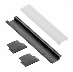 GTV PA-ZGLAXOMZ-20M GLAX süllyesztett készlet fekete (PA-ZGLAXOMZ-20M)