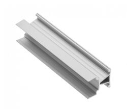 GTV PA-GLAXMNBDW3M19-AL LED válaszfal alumínium profil keskeny, szegecses GLAX ezüst LEMEZ 19mm L= 3007 mm (PA-GLAXMNBDW3M19-AL)