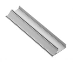 GTV PA-GLAXNBJ3M19-AL LED alumínium profil lábazat, szegecses GLAX ezüst LEMEZ 19mm 3m (PA-GLAXNBJ3M19-AL)