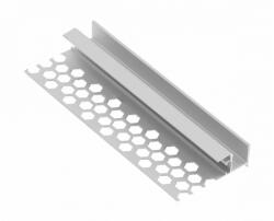 GTV PA-GLAXGKW3M-00C LED PROFIL GLAX mennyezet GK panelekhez 3m + műszaki burkolat, eloxálatlan (PA-GLAXGKW3M-00C)