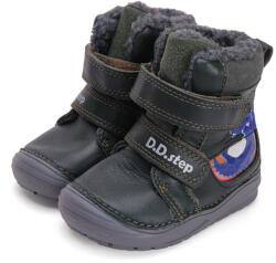 D. D. Step bélelt téli csizma, dínós (20-25 méretben) W071-42421B (21)