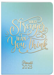 PLANALL Zsebnaptár PLANALL B/6 heti álló fehér lapos aranyozott Pupper 2026 (21548) - papir-bolt