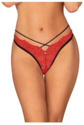 Obsessive Tanga Mettia roșu, L/XL