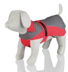 TRIXIE Lorient Raincoat - esőkabát (piros, szürke) kutyák részére (XS) 25cm