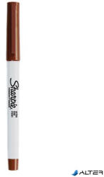 Sharpie Alkoholos marker, 0, 5 mm, kúpos, SHARPIE "Ultra Fine Point", barna (NSH0811320) - alter